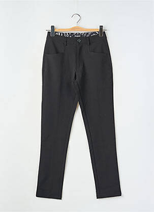 Pantalon slim noir DESIGUAL pour femme