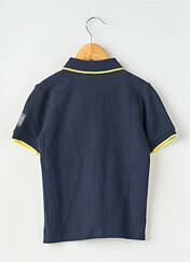 Polo noir BOBOLI pour garçon seconde vue