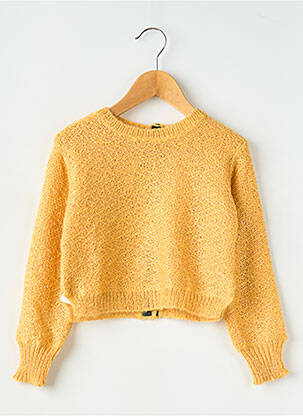 Pull jaune BOBOLI pour fille