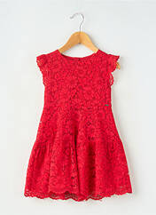 Robe mi-longue rouge MAYORAL pour fille seconde vue