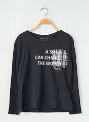 Top noir TEDDY SMITH pour fille seconde vue