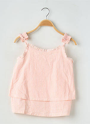 Top orange BOBOLI pour fille