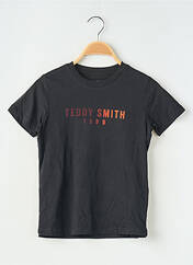 T-shirt noir TEDDY SMITH pour fille seconde vue