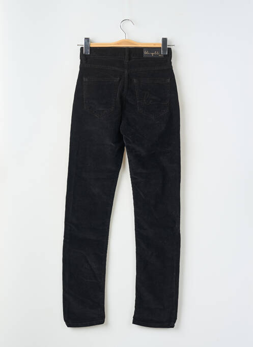 Pantalon slim poches noir LOLA ESPELETA femme