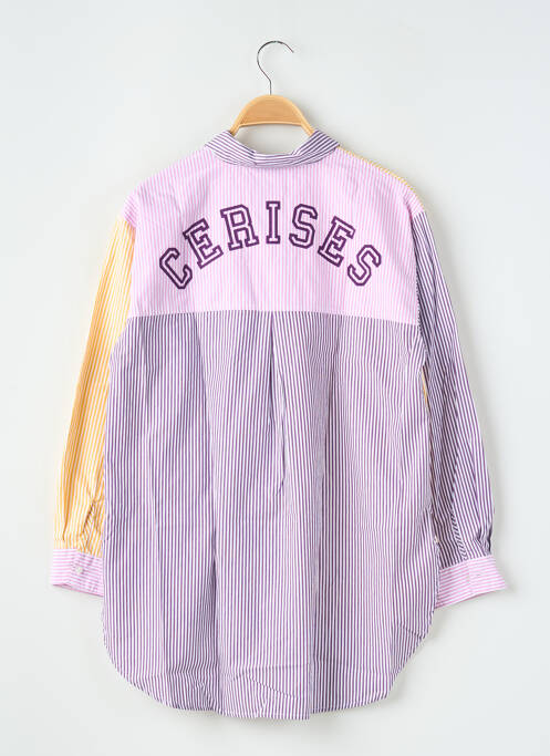 Chemisier violet LE TEMPS DES CERISES pour fille