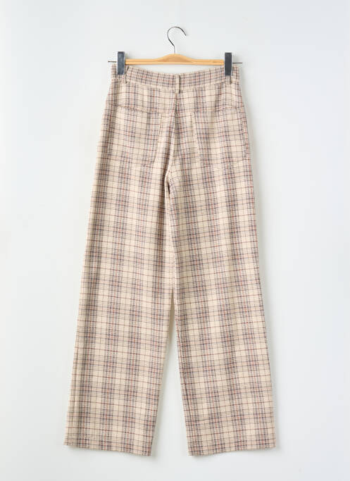 Pantalon droit beige THE KORNER pour femme