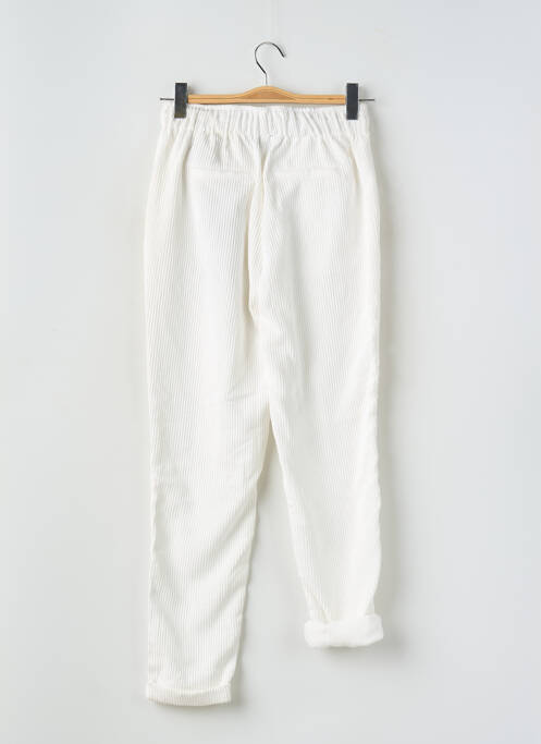 Pantalon droit blanc TEDDY SMITH pour femme
