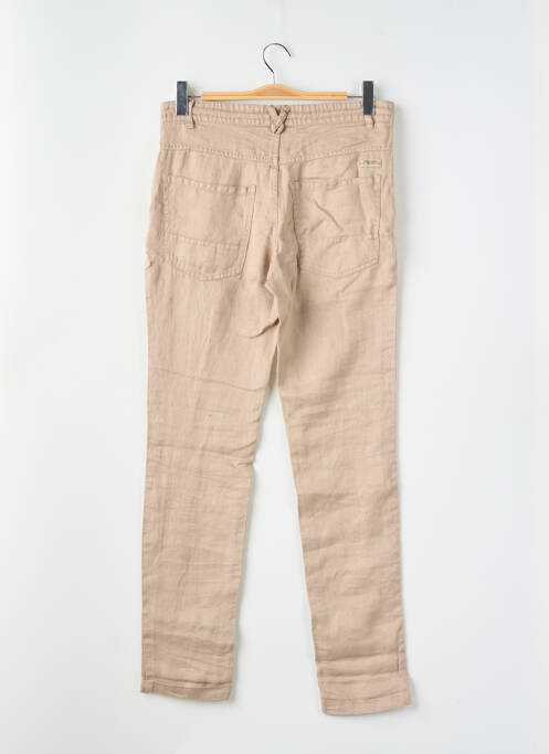 Pantalon droit beige TEDDY SMITH pour homme