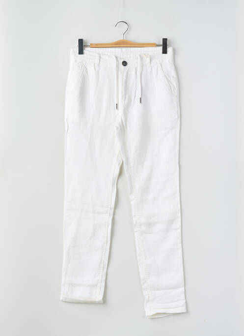 Pantalon droit blanc TEDDY SMITH pour homme