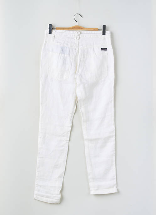 Pantalon droit blanc TEDDY SMITH pour homme