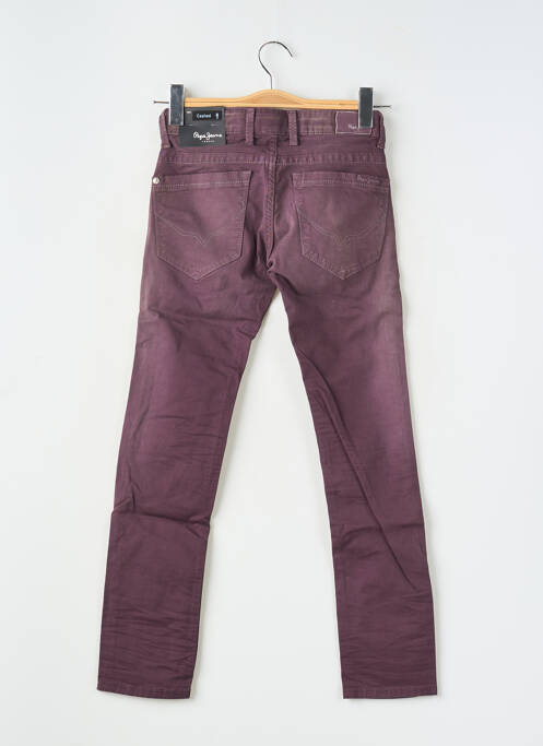 Pantalon slim violet PEPE JEANS pour fille