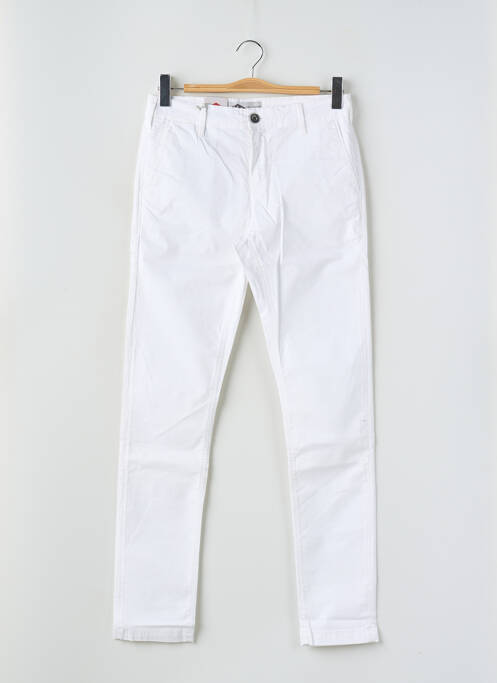 Pantalon slim blanc LEE COOPER pour homme
