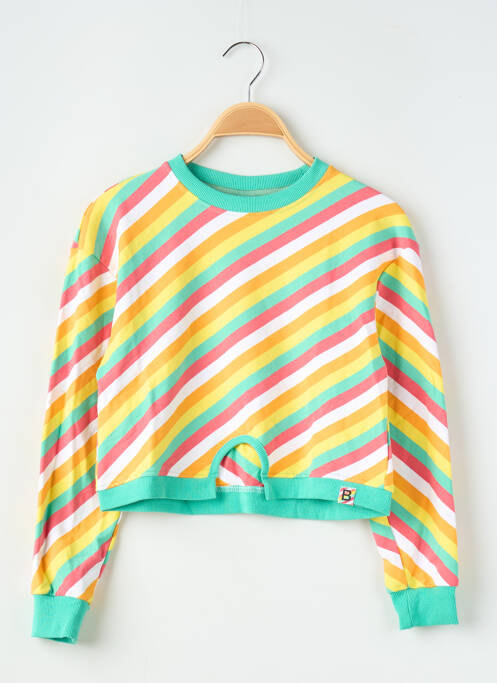 Sweat-shirt jaune BOBOLI pour fille