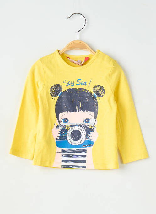 T-shirt jaune BOBOLI pour fille