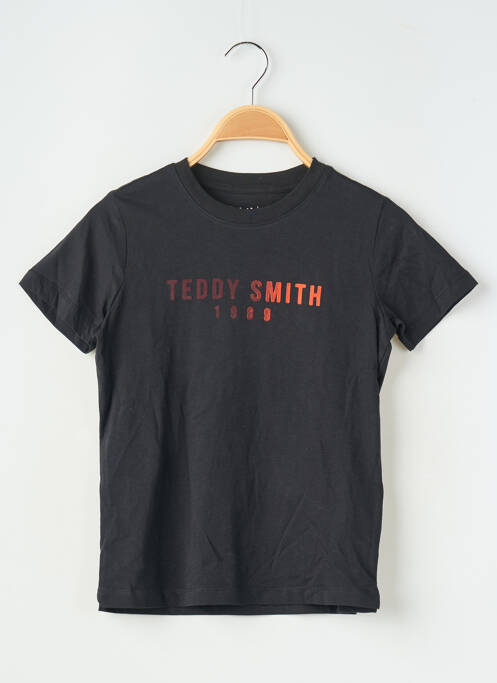 T-shirt noir TEDDY SMITH pour fille