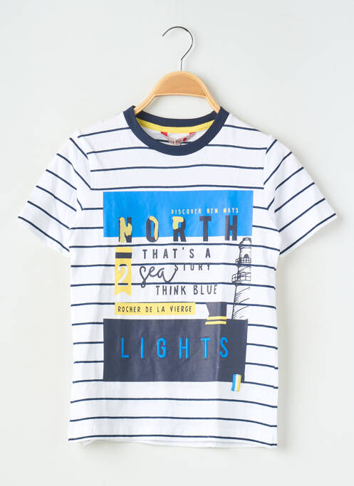 T-shirt blanc BOBOLI pour garçon