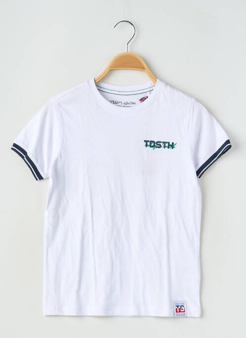 T-shirt blanc TEDDY SMITH pour garçon