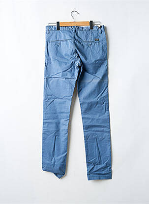 Pantalon chino stretch taille normale bleu TEDDY SMITH homme