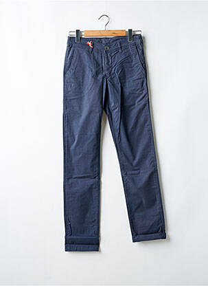 Pantalon chino stretch taille normale bleu LEE COOPER homme