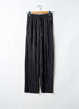 Pantalon droit taille élastique taille normale noir TEDDY SMITH femme