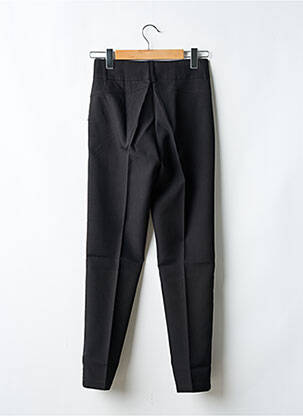 Pantalon slim tissage popeline taille normale noir MOLLY BRACKEN femme