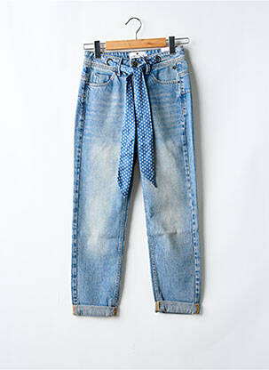 Jeans coupe droite taille normale taille normale bleu FREEMAN T.PORTER femme