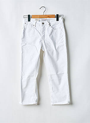 Pantacourt stretch taille normale blanc LEE COOPER femme
