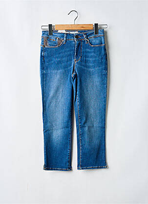 Pantacourt stretch taille normale bleu LEE COOPER femme