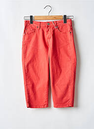 Corsaire stretch taille normale rouge LEE COOPER femme