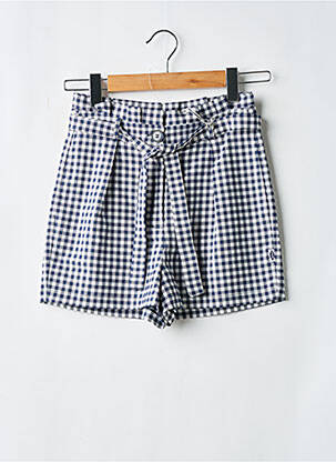 Short fermeture zippée sous rabat boutonné taille normale bleu LEE COOPER femme