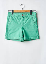 Short fermeture zippée sous rabat boutonné taille normale vert LOLA ESPELETA femme