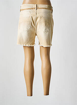 Short tissage denim taille normale beige FREEMAN T.PORTER femme