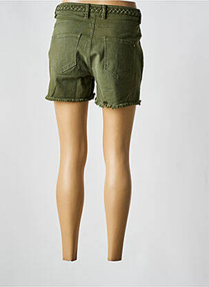 Short tissage denim taille normale vert FREEMAN T.PORTER femme