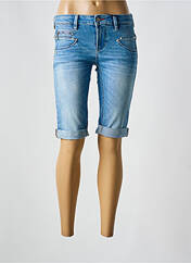 Bermuda bleu FREEMAN T.PORTER pour femme seconde vue
