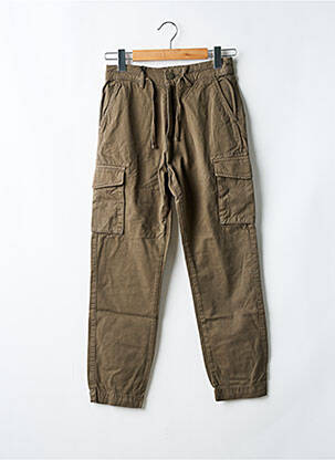 Pantalon cargo vert TEDDY SMITH pour femme