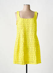 Robe courte jaune DESIGUAL pour femme seconde vue