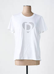 T-shirt blanc DESIGUAL pour femme seconde vue