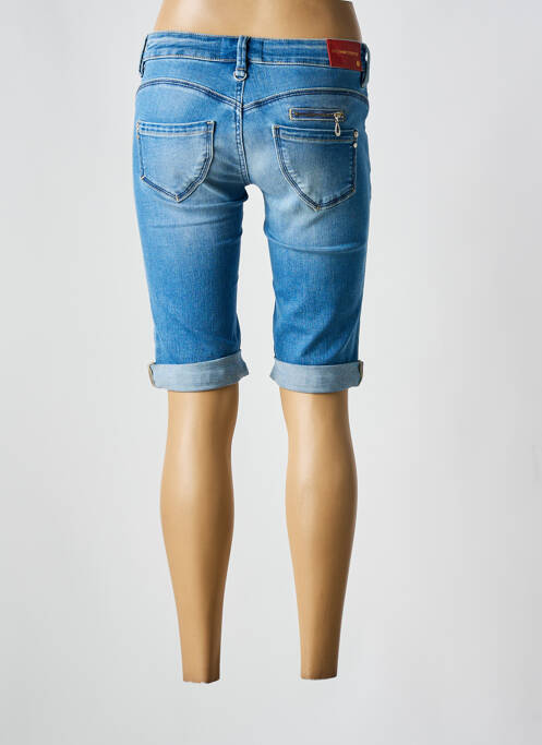 Bermuda bleu FREEMAN T.PORTER pour femme
