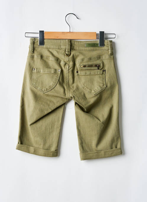 Bermuda vert FREEMAN T.PORTER pour femme