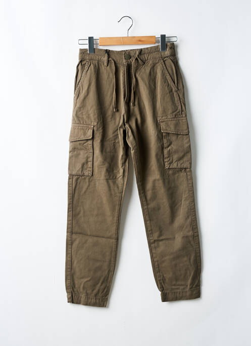 Pantalon cargo vert TEDDY SMITH pour femme