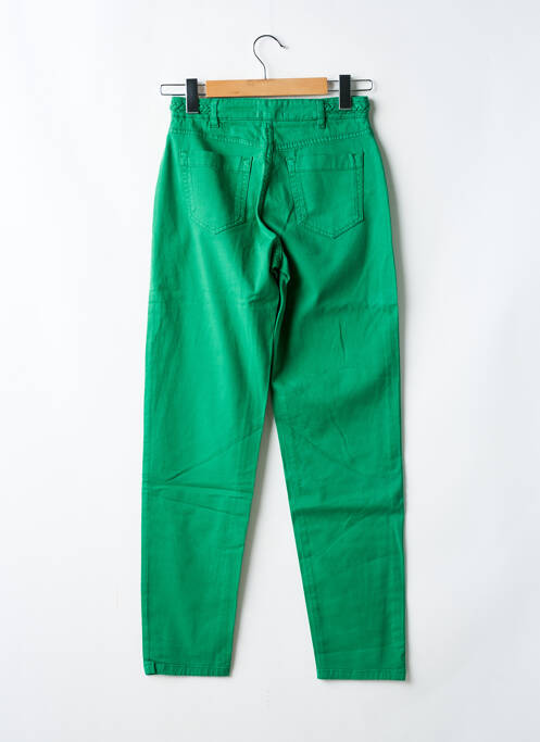 Pantalon droit vert LOLA ESPELETA pour femme