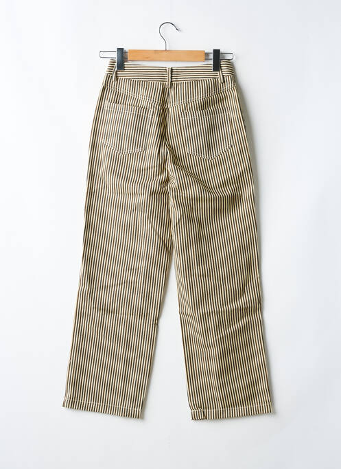 Pantalon large marron THE KORNER pour femme