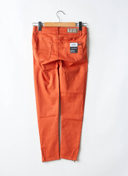 Pantalon slim orange LPB pour femme