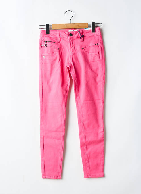 Pantalon slim rose FREEMAN T.PORTER pour femme