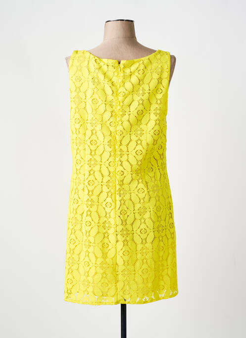 Robe courte jaune DESIGUAL pour femme