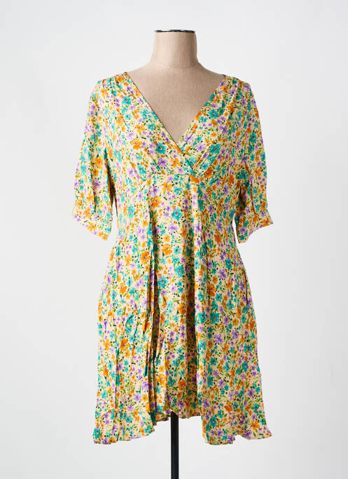 Robe mi-longue vert THE KORNER pour femme