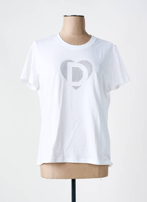 T-shirt blanc DESIGUAL pour femme