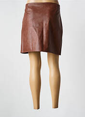Jupe courte marron ADILYNN pour femme seconde vue