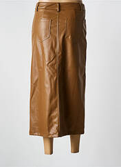 Jupe longue marron GRACIELA pour femme seconde vue