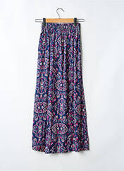 Jupe mi-longue bleu C'EST BEAU LA VIE pour femme seconde vue